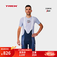 崔克（TREK）Santini Trek-Segafredo男式车队车迷版透气骑行背带短裤 深蓝色 XL