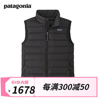 巴塔哥尼亚儿童羽绒马甲 Down Sweater 68630 patagonia BLK S