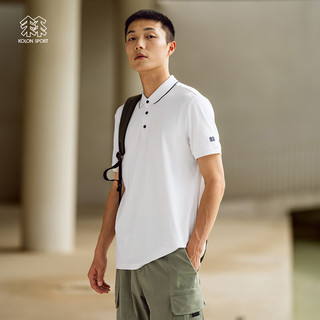 KOLON SPORT/可隆速干POLO衫 SCEO系列 男子户外吸湿运动抗菌短袖T恤