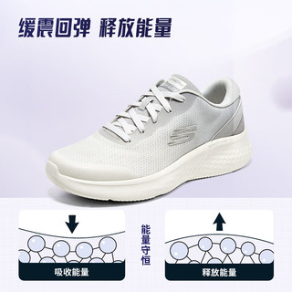 斯凯奇轻奇跑鞋丨Skechers男女撞色渐变时尚户外跑步网面透气慢跑运动鞋