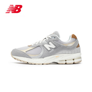 NEW BALANCE NB 官方23新款男女鞋2002R系列复古经典舒适百搭休闲鞋 浅灰色 M2002RSB 37(脚长22.5cm)