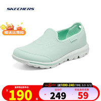 斯凯奇（SKECHERS）女鞋夏夏新款运动鞋舒适软底休闲健步鞋耐磨透气轻便一脚穿妈妈鞋 轻质中底/GO WALK 38/25/8