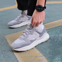 NEW BALANCE574男鞋女鞋 23夏季新款柔软舒适运动鞋翻毛皮复古潮流情侣休闲鞋 M5740PSG-D/元祖灰 38.5