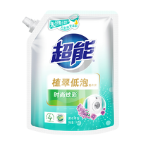 抖音超值购：超能 植翠低泡洗衣液 时尚炫彩 1kg