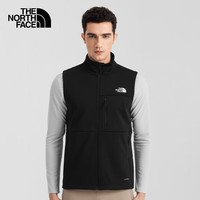 北面（The North Face）软壳马甲男士防风防泼水2022春季上新4UAX 4UAXJK3/黑色 M/170