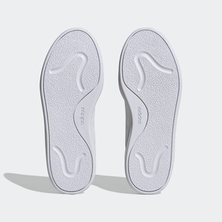 adidas阿迪达斯官方轻运动NOVA COURT女子网球休闲运动板鞋小白鞋 白/蓝 39(240mm)
