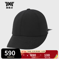 PXG高尔夫球帽女士有顶帽防晒帽golf女子夏季运动遮阳个性丝带透气帽  PHPPW851721 黑色