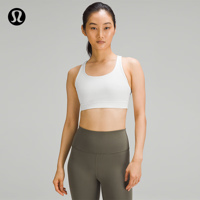 lululemon 丨 Energy™ 女士运动内衣 LW2DG6A 米白色 XS