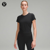 lululemon丨All It Takes 女士罗纹 T 恤 *Nulu™ LW3GNAS 黑色 8