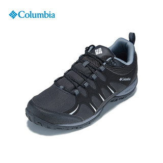 哥伦比亚（Columbia）23春夏新品男子轻盈缓震防水抓地徒步登山鞋DM5457 011黑色 42(27cm)