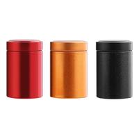 WORTHBUY 沃德百惠 G20866 茶叶罐 100ml 3个 磨砂黑+中国红+亮光金