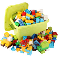 仙邦宝贝 儿童大颗粒积木拼装玩具 182粒大颗粒+收纳桶