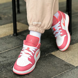 耐克（NIKE）女鞋 AIR JORDAN 1 LOW 低帮防滑减震休闲运动复古篮球鞋 553560-616 38.5