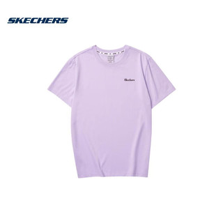 斯凯奇（SKECHERS）中性针织短袖T恤衫 短袖衫 L223U043-00EW XXL