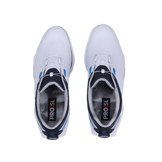 Footjoy高尔夫球鞋男鞋23新品Pro SL BOA皮质舒适稳定缓震FJ运动球鞋男新 白蓝53068 40码