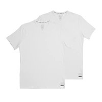 88VIP、限尺码：Calvin Klein 男士V领T恤 2件装 NU8697A-001