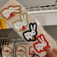 IKEA 宜家 国内代购弗斯达冰箱磁贴兔子冰箱贴兔年新年限量4个装