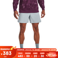 安德玛 UNDERARMOUR）春夏男子梭织训练运动短裤1376782 蓝色465 XL