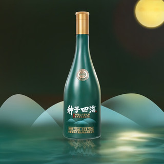 金种子 种子四海 柔和型白酒 50度 高度 500ML*6瓶/整箱装 光瓶酒