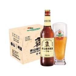 TAISHAN 泰山啤酒 10度 3.8%vol 干啤酒 496mL*12瓶