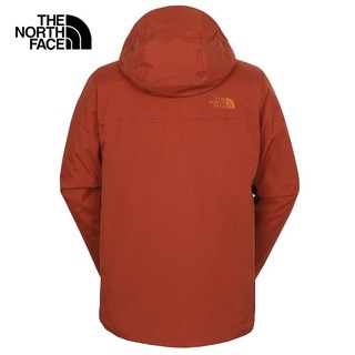 北面（The North Face）三合一冲锋衣男装春新款户外运动服夹棉内胆上衣保暖防风外套2UC3 2UC3UBC 2XL