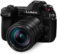 Panasonic 松下 LUMIX G9 无反相机,微型四分之一,,带 LUMIX G Vario 12-60 毫米 F3.5-5.6 镜头(DC-G9MK)