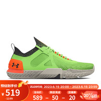 安德玛（UNDERARMOUR）TriBase Reign 4 Pro男子运动训练鞋3025080 绿色301 42.5