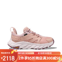 HOKA ONE ONE男女鞋阿纳鞋低帮徒步鞋Anacapa Low GTX新款 淡藕荷紫/粉桃色-男女款 35.5/215mm