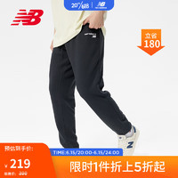 new balance 男款经典舒适简约针织运动长裤 MP03904-BK 2XL