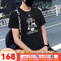 NIKE 耐克 男上衣潮流时尚运动休闲透气圆领短袖T恤DD1309-010