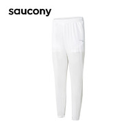 Saucony索康尼运动裤女2023年春季新款透气速 干弹力旗舰跑步裤子女 白色 XS（155/64A）