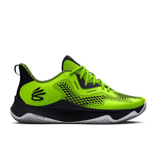 安德玛（UNDERARMOUR）春夏库里Curry HOVR  SPLASH 3男子运动篮球鞋3026891 绿色300 41