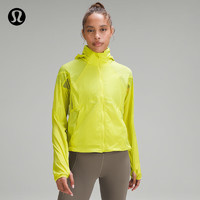 lululemon丨Classic-Fit Ventilated 女士跑步夹克 LW4BYZS 黄蛇纹 4