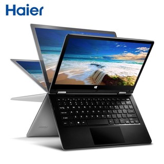 Haier 海尔 笔记本电脑超轻薄本便携11.6英寸手提电脑 Intel四核12G内存512G固态-双频WIFI