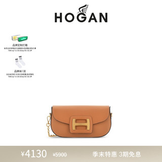 HOGAN女包2023春夏新品H-BAG斜挎包月牙包单肩腋下包