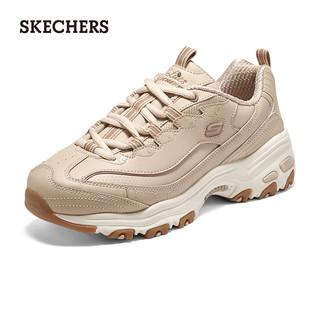 SKECHERS 斯凯奇 2023新款时尚厚底增高老爹鞋女轻质舒适休闲运动鞋