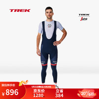 崔克（TREK）Santini Trek-Segafredo 车队车迷版SANTINI骑行背带长裤 深蓝色 XS