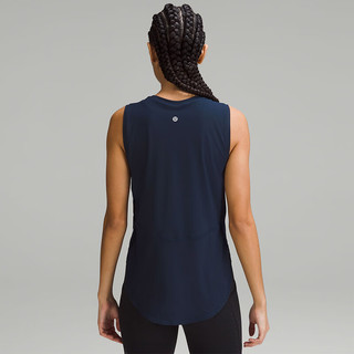 lululemon丨Split Hem 女士高领口运动背心 LW1CVAS 海军蓝 10