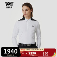 PXG 高尔夫服装男士长袖T恤23年春季新款golf舒适透气上衣进口polo衫 PHPPM210301 XL