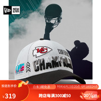 NEW ERA纽亦华2023新款NFL分区冠军Super Bowl橄榄球超级碗棒球帽 60418419-灰色 OSFM