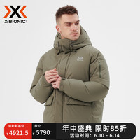 XBIONIC 营火戈尔羽绒服 男 X-BIONIC XJM-22108 芦苇绿 S
