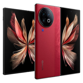 vivo X Fold2 新品折叠屏5G手机 120W闪充 第二代骁龙8 蔡司影像 xfold2 华夏红(套装版) 12+256