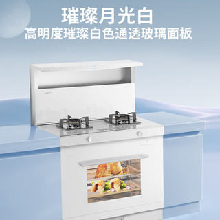 森歌（SENG）海豚系列L1ZK集成灶 蒸烤一体 蒸箱烤箱一体式 厨房灶具家用蒸烤箱燃气灶 灰色液化气