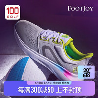 Footjoy高尔夫球鞋男23新品Hyperflex轻盈舒适运动透气缓震FJ男鞋 白/粉/蓝 40.5码