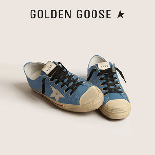 Golden Goose 男鞋 新款脏脏鞋白色星星蓝色板鞋