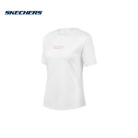 SKECHERS 斯凯奇 女子针织短袖T恤衫 P223W025-0019 S