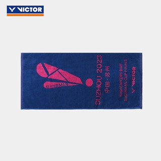 威克多（VICTOR）运动毛巾 苏迪曼杯纪念商品吸汗舒适棉质跑步健身擦汗毛巾 QA桃花红/漂白