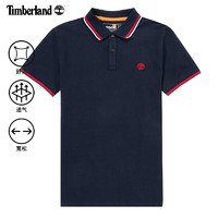 Timberland 男士商务休闲polo衫纯棉短袖T恤 A2EPM433