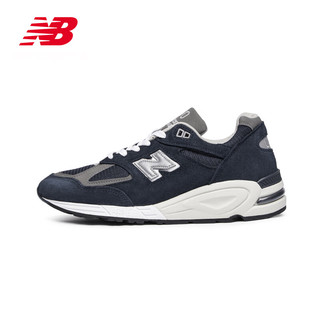 NEW BALANCE NB990系列男女复古休闲运动鞋M990NB2 藏青色_M990NB2 41.5_脚长26cm