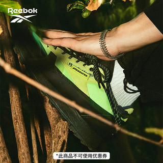 Reebok 锐步 Classic Leather系列 Pleasures 中性跑鞋 H06244 荧光绿/黑色 42.5